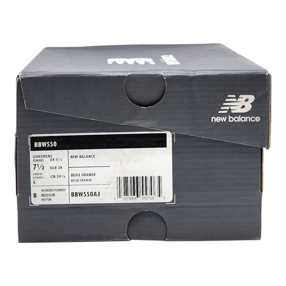New Balance 550 BBW550AJ LifeStyle Leather Women Sneakers EU 38 US 7.5 - NWB - Picture 8 of 8